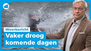 Weerbericht droger weerbeeld in de maak [upl. by Loralie]