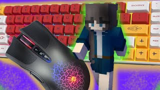 minecraft bedwars ASMR Practice [upl. by Ciredor]