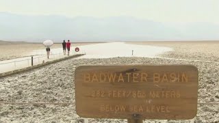 Death Valley could break world heat record [upl. by Airamzul]