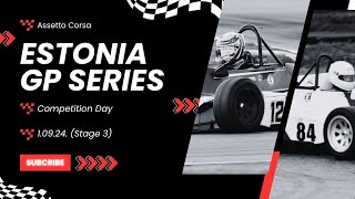 1092024 Competition Day in Assetto Corsa  Road Runners Estonia GP Series  Div 1 Stage 3 [upl. by Ros]