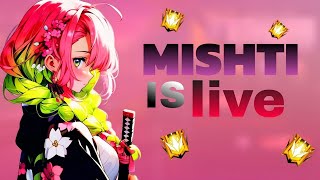 LIVE ♦️ MISHTI IS LIVE☘️ CUSTOM KHELNA HAI TO AA JAO❄️freefireindiafreefire live exoticmishti [upl. by Ahcropal]