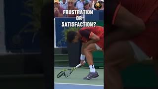 Why Tennis Players Smash Their Rackets on The Court shorts tennis tennisplayer [upl. by Gunn]