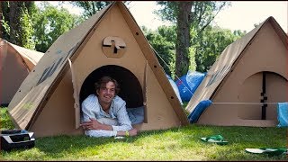 Cardboard Tents  The Henry Ford’s Innovation Nation [upl. by Westbrook]