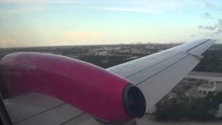 Silver Airways Saab 340B Landing Fort LauderdaleHollywood International Airport [upl. by Nogas579]