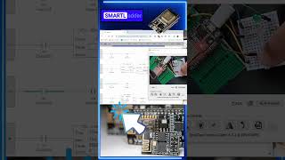 Esp32 ladder logic programming esp32 automation smartladder ladderlogic industry40 top [upl. by Rachelle]