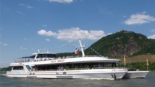 Schifffahrt Rhein  Köln Bonn Königswinter Linz  chill in Germanys rivers near Cologne [upl. by Etirugram453]