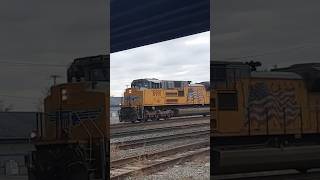 CSX B741 with 2 UP at Lyons NY yard [upl. by Fionnula]