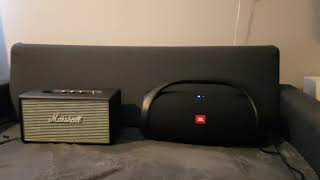 Jbl Bombox vs Marshall Stanmore BT [upl. by Acinod]