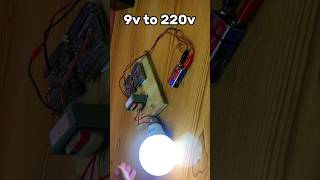 9v to 220v inverter circuit  Dc to Ac inverter [upl. by Hgielsel334]