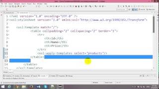 Convert XML to HTML Using XSLT in Java [upl. by Ahsenra]