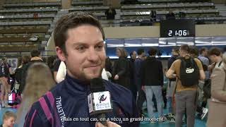 Saison 20222023 25032023 Interviews daprès match contre Istres [upl. by Adiaros171]