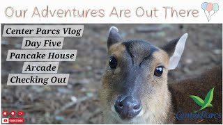 Center Parcs Vlog  Elveden Forest  Day Five  Pancake House  CheckOut Day  More Deers [upl. by Ehtyde]