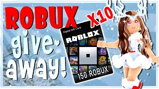 ROBLOX ROBUX GIVEAWAY [upl. by Ideih]