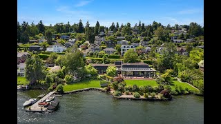 Inside a 10950000 Leschi Waterfront Estate [upl. by Aikenahs]