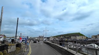 A Short Drive Along Bridport West Bay Harbour And Beach Dorset [upl. by Eiralc]