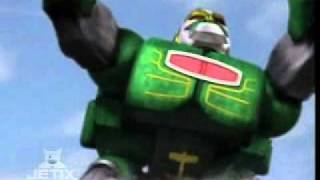 Green Gorilla Zord  Wild Force  Power Rangers Official [upl. by Anilocin629]