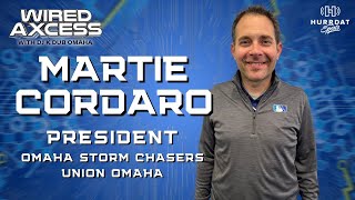 Omaha Stormchasers amp Omaha Union President Martie Cordaro  Wired Axcess [upl. by Sankey393]