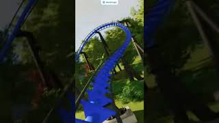 MY FIRST COASTER IN PLANET COASTER 2 planetcoaster rollercoaster amusementpark [upl. by Corilla]