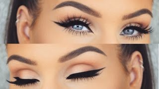 How To 9 Different Eyeliner Styles on HOODED EYES  Easy Beginner Friendly Tutorial [upl. by Nahc]