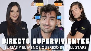 SUPERVIVIENTES ALL STARS El MÁS y el MENOS QUERIDO de la EDICIÓN  Hablamos de tele [upl. by Siroled363]