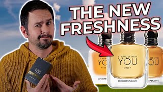 NEW Emporio Armani Stronger With You Only FIRST IMPRESSIONS  The New Freeze [upl. by Irma]