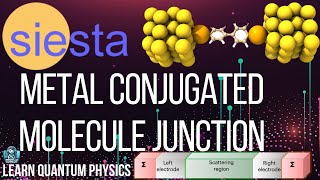 Metalconjugated Molecule Transport in Transiesta [upl. by Iohk135]