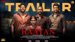 RAAYAN  Official Trailer D50  Dhanush  SJ Suryah Ar Rahman Sun Pictures d50 dhanush [upl. by Niram]