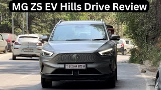 MG ZS EV hills drive review  Road trip with an EV  Part 2  Performance  Range  Comfort amp More [upl. by Ylecic775]