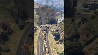 Army base of isreali army destroyed by irani jets Gta5 [upl. by Nnylaf]