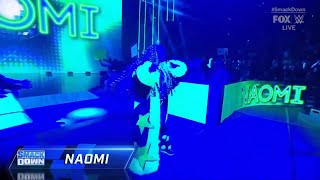 Naomi New Theme Song Entrance  WWE SmackDown February 16 2024 [upl. by Lorien198]