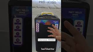 Notrox Trolley Speaker shorts viral ytshorts djspeaker portable [upl. by Agueda]