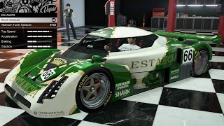 GTA 5  Past DLC Vehicle Customization  Annis RE7B Mazda 787B [upl. by Gnehs819]