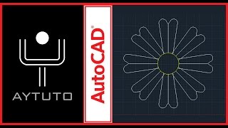 Crear una matriz circular en AUTOCAD [upl. by Ilowell425]