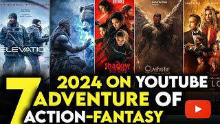 Top 7 New Hollywood Movies In Hindi Dubbed 2024  Available On Youtube  2024 Hollywood Movies Hindi [upl. by Diad317]