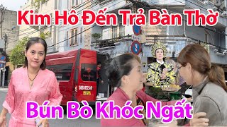 SÁNG 912 Trợ Lý Kim Hô Thuê Xe Đến Trả Bàn Thờ NS Vũ Linh Cho Hồng Loan Bún Bò Khóc Ngất Năn Nỉ [upl. by Brian]