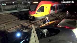 Unfall auf der Hufeisenbrücke  Siegen  02062013 [upl. by Loree]