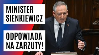 Minister SIENKIEWICZ odpowiada na ZARZUTY quotMówią o mnie PUŁKOWNIKquot  FAKTPL [upl. by Ainaj521]