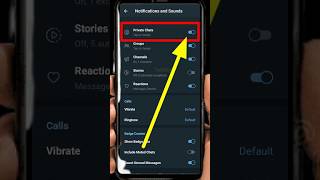 How to enable private chat in telegram  Hide Chat On Telegram shorts [upl. by Sonny577]
