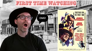 The Man Who Shot Liberty Valance 1962  First time watching  Movie reaction [upl. by Rizzi]