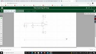 Electronic Circuits II MultiSim Live Software  NonInverting Operational Amplifier OP Amp Design [upl. by Doownyl749]