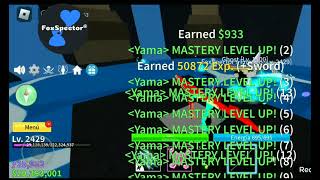 Yama Sword  Blox Fruit Roblox  Espada yama [upl. by Ber]