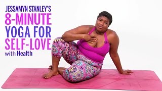 Jessamyn Stanleys 8Minute Yoga for SelfLove  Health [upl. by Josi857]