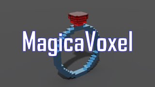 MagicaVoxel  Materials Tutorial Metal and Glass [upl. by Herwig671]