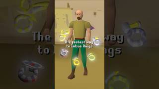 The FASTEST way to Imbue Rings 💍✨ oldschoolrunescape osrs [upl. by Aiseneg]