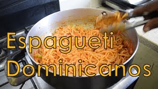 Receta Espagueti estilo Dominicano  Cocinando con Yolanda [upl. by Ayekal]