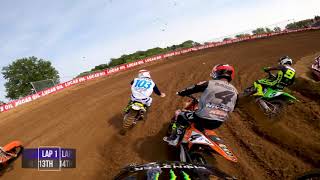 GoPro Broc Tickle  2020 RedBud 2 National  450 Moto 2 Highlights [upl. by Engis]