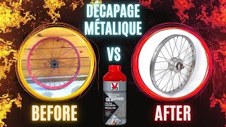 COMMENT DECAPER DE LA PEINTURE SUR UNE SURFACE METALIQUE  ON VOUS MONTRE LA SOLUTION [upl. by Nort]