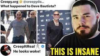 The Insane BACKLASH to Dave Bautista being Skinny TOXIC Male Body Standards need to END [upl. by Swec406]