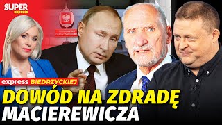 PODJĄŁ DECYZJĘ KORZYSTNĄ DLA ROSJI Piątek ostro o Macierewiczu  Express Biedrzyckiej [upl. by Scharff]