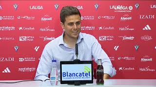 Rueda de prensa CD Mirandés vs FC Andorra [upl. by Lavern]